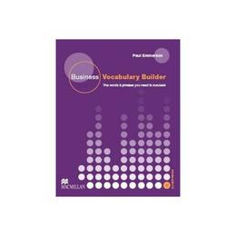 Business Vocabulary Builder Intermediate Students Book &amp; CD, editura Macmillan Education