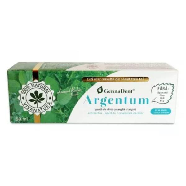 Pasta de dinti Argentum Gennadent, 50 ml