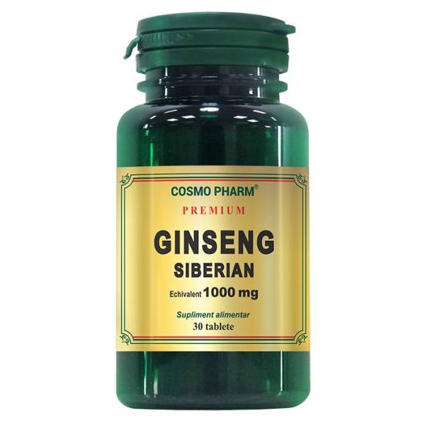 Ginseng Siberian Cosmo Pharm Premium, 30 tablete