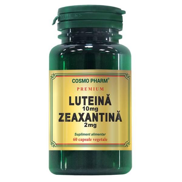 Luteina 10mg Zeaxantina 2mg Cosmo Pharm Premium, 60 capsule