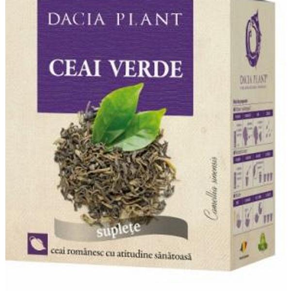 Ceai Verde Dacia Plant, 50g