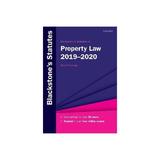 Blackstone's Statutes on Property Law 2019-2020 - Meryl Thomas, editura Taylor & Francis