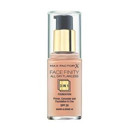 Fond de ten 3în1 Max Factor Facefinity All Day Flawless SPF20 45 Warm Almond 30ml