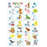 Alfabetul animalelor in limba engleza. Plansa, editura Didactica Publishing House