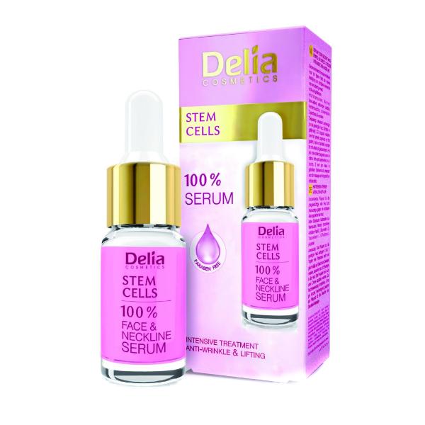 Ser cu Celule Stem pentru Fata si Decolteu Delia Cosmetics, 10ml