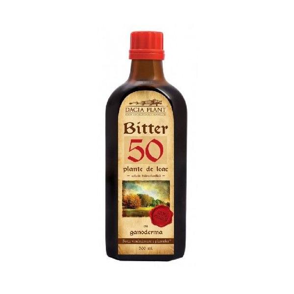 Remediu Bitter 50 Plante Ganoderma Dacia Plant, 500ml