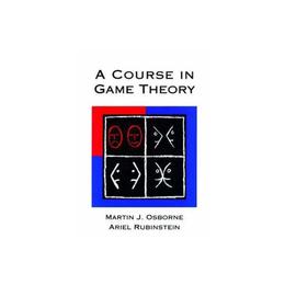 Course in Game Theory, editura Mit University Press Group Ltd