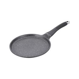 Tigaie clatite marmura Royalty Line, 26 cm, negru