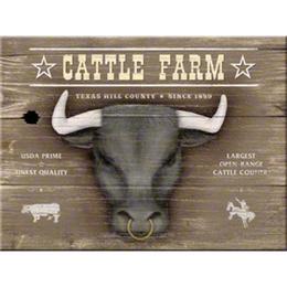 Magnet frigider - Cattle farm - ArtGarage