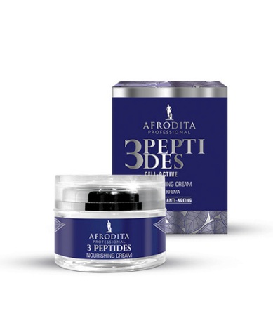 Cosmetica Afrodita - Crema Nutritiva Ten Uscat Anti-Age 3Peptides Cell-Active 50 ml