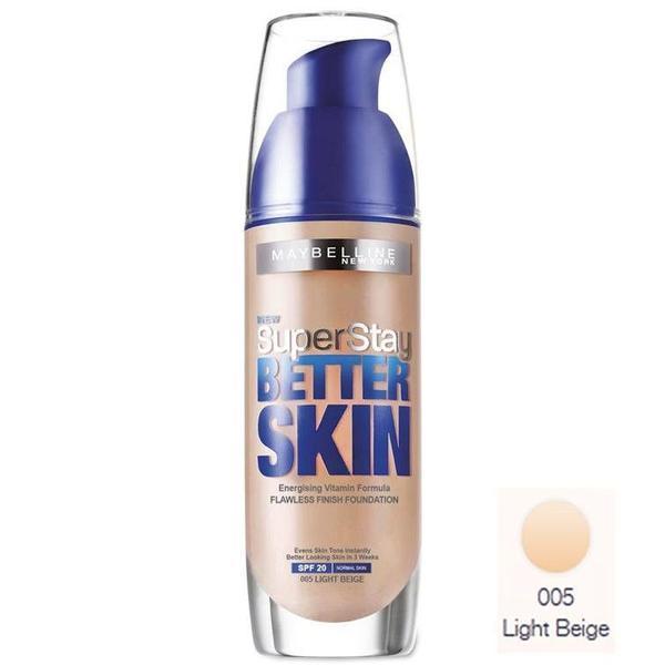 Fond de ten Maybelline NY Super Stay Better Skin - 05 Light, 30 ml