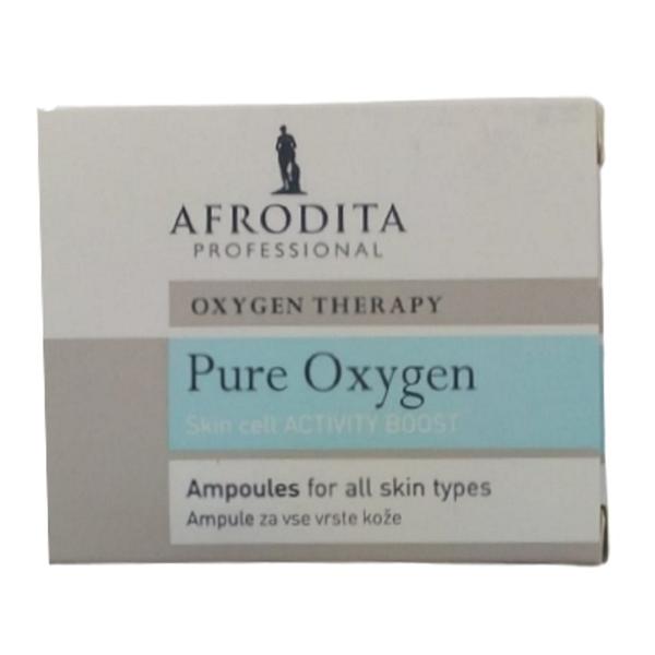 Fiole cu Oxigen - Cosmetica Afrodita Pure Oxygen Ampoules 5 fiole x 1,5 ml