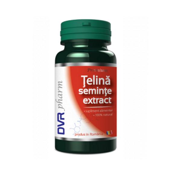 Seminte de Telina Extract DVR Pharm, 60 capsule