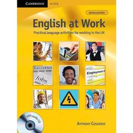English at Work with Audio CD, editura Cambridge Univ Elt