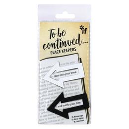 To Be Continued... Place Keepers Black, editura If Cardboard Creations Ltd