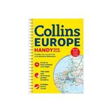 Collins Handy Road Atlas Europe -  Collins Maps, editura Fair Winds Press