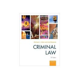 Criminal Law - Michael Allen, editura Harbour Books East Ltd