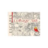 ESCAPES Collage Art Coloring Book