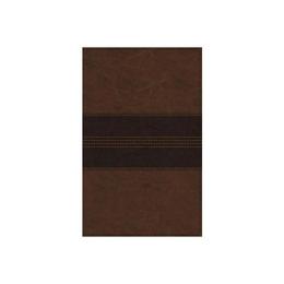 NRSV, Thinline Bible, Large Print, Leathersoft, Brown, Comfo