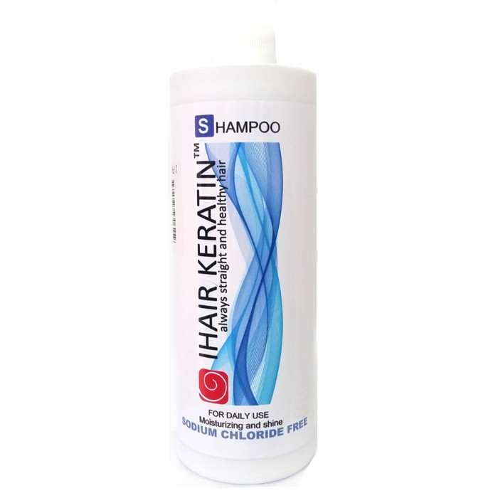 Sampon pentru Par Uscat, Normal - iHair Keratin Color Safe and Anti - Frizz Shampoo 1000 ml