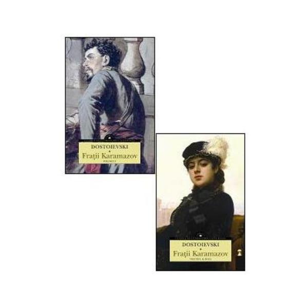 Fratii Karamazov Vol. 1+2 - Dostoievski, editura Corint