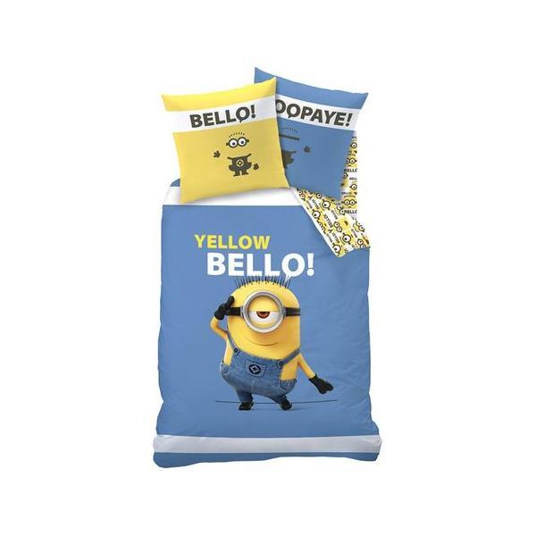 Lenjerie de pat Minions Yellow Bello 140 x 200 cm