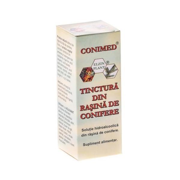 Tinctura din Rasina de Conifere Elzin Plant, 50ml