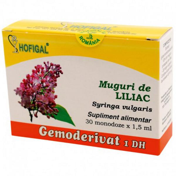 Gemoderivat Liliac Hofigal, 30 monodoze