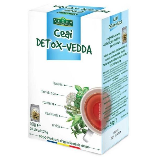 Ceai Detox Vedda, 20 plicuri