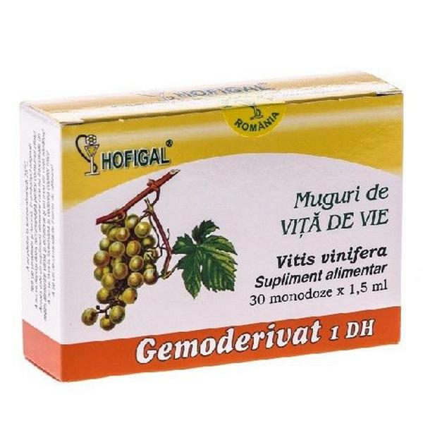 soiuri de vita de vie pentru vin rosu Gemoderivat Vita de Vie Hofigal, 30 monodoze