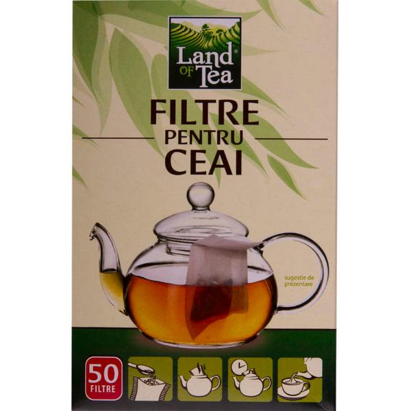 Filtre pentru Ceai Land of Tea Vedda, 50 buc