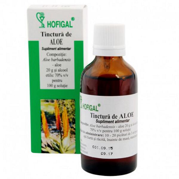 Tinctura de Aloe Hofigal, 50ml