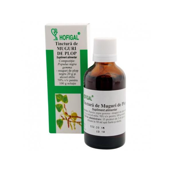 Tinctura Muguri de Plop Hofigal, 50ml