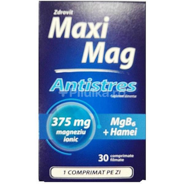 Maximag Antistres Zdrovit, 30 comprimate