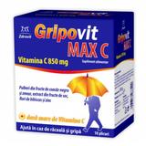 Gripovit Mix Vitamina C 850 MG Zdrovit, 10 plicuri