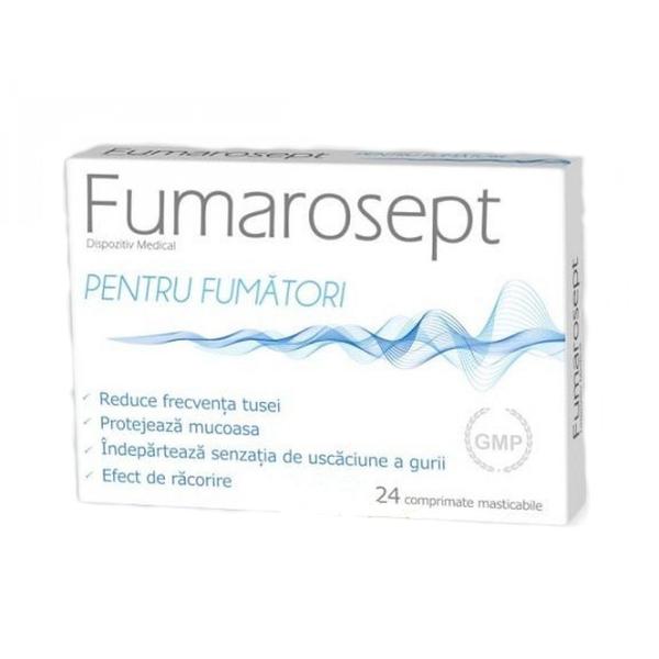 Fumarosept Zdrovit, 24 comprimate masticabile