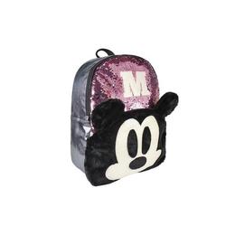 Ghiozdan Disney Glam Mickey Mouse pentru scoala cu paiete reversibile 43 cm