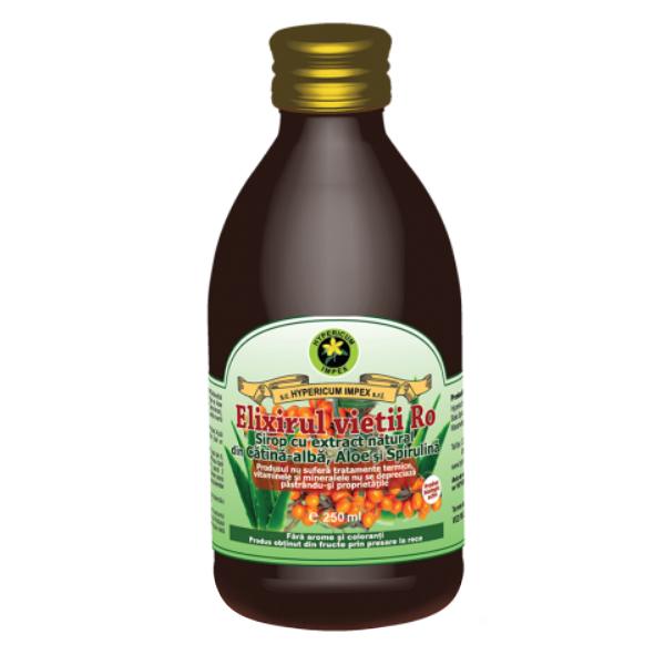 Sirop Elixirul Vietii Ro Hypericum, 250ml