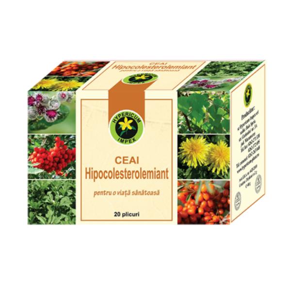 Ceai Hipocolesterolemiant Hypericum, 20 plicuri