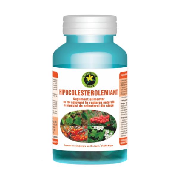 Hipocolesterolemiant Hypericum, 60 capsule