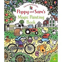 Carte de pictat Poppy & Sam's Magic Painting Book editura Usborne