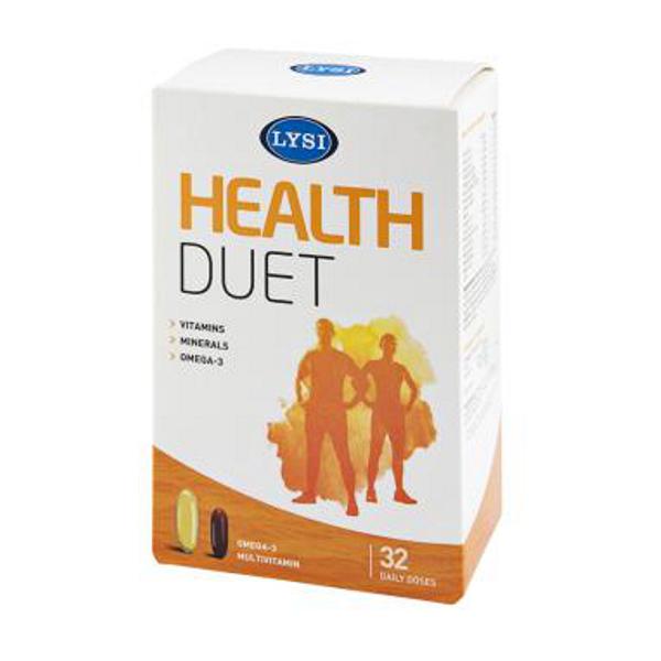 Health Duet Vitamine si Minerale Lysi, 32 capsule