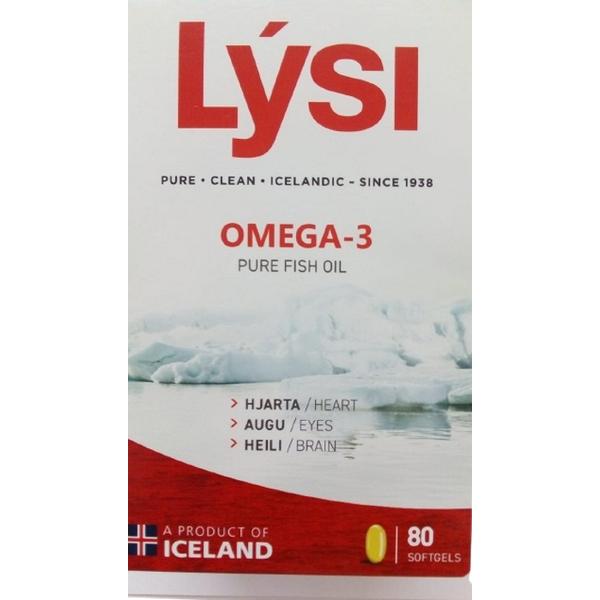 omega 3 cu ulei de peste beneficii Omega 3 Ulei Pur de Peste Lysi, 80 capsule