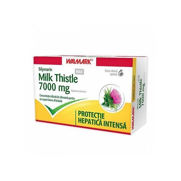 Silymarin Milk Thistle Max 7000 MG Walmark, 60 comprimate