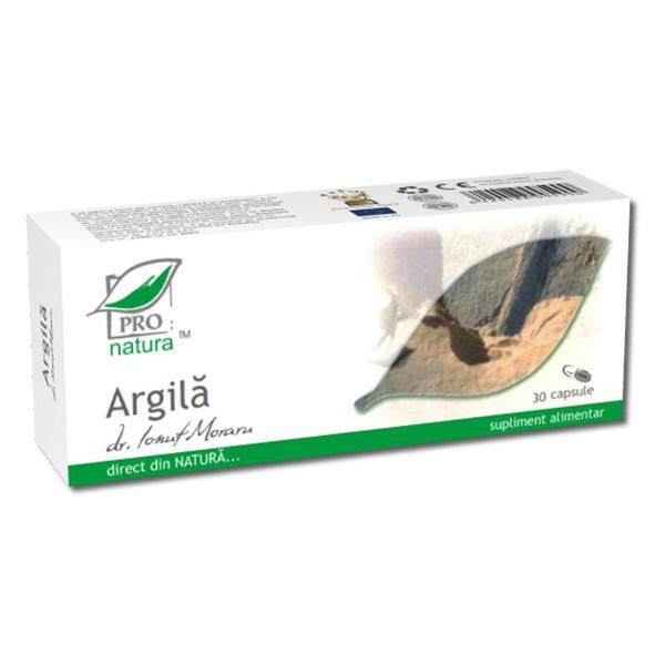 Argila Pro Natura Medica, 30 capsule