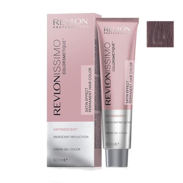 Vopsea Crema Permanenta - Revlon Professional Revlonissimo Colorsmetique Satinescent Permanent Hair Color, nuanta 821 Mauve Glace, 60ml