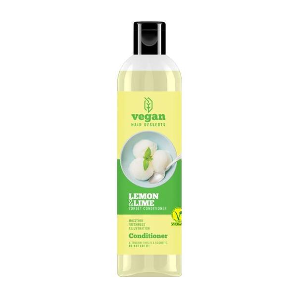 Balsam pentru par cu lamaie si lime, întinerire și hidratare pentru părul tău Vegan Dessert Spa 300 ml cod. 0297.