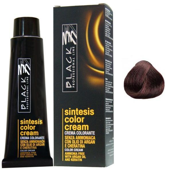 Vopsea Crema Demi-permanenta - Black Professional Line Sintesis Color Cream, nuanta 6.31 Havana Brown, 100ml