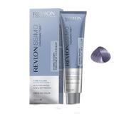 Vopsea Permanenta Mixton - Revlon Professional Revlonissimo Colorsmetique Pure Colors Mixing Shades Permanent Hair Color, nuanta PC012 Iridescent Grey, 60 ml