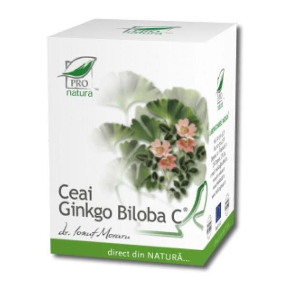 Ceai Ginkgo Biloba C Medica, 25 doze